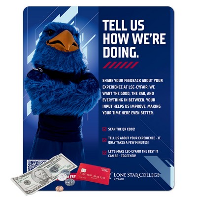 Origin'L Fabric® Heavy Duty Fabric Counter Mat-9"x11"x1/16"