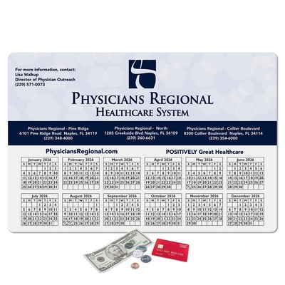 Origin'L Fabric® Heavy Duty Fabric Calendar Counter Mat-12"x18"x1/4"