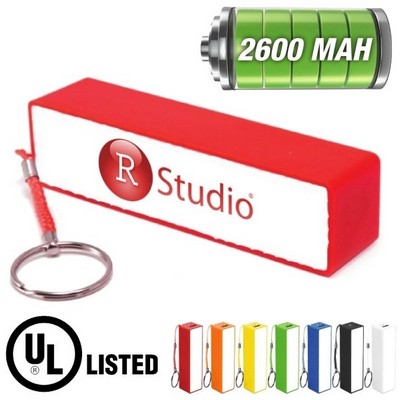 Plastic Power Bank 2600mah