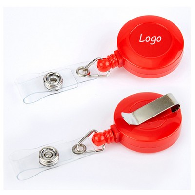 Badge Holder with Retractable Cord